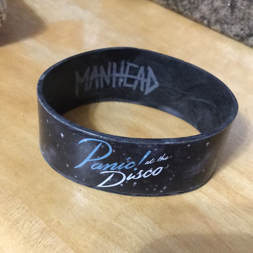 Chubby Rubber Panic! At the Disco Bracelet!